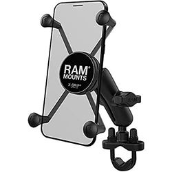 Picture of Ram Mounts RAM-B-149Z-UN10U X-Grip Large Phone Mount With Handlebar U-Bolt Basewith Medium Arm For Motorcycle, Atv/utv, Bike