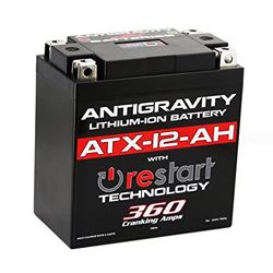 Picture of Antigravity Batteries AG-ATX12-AH-RS Antigravity Atx-12-Ah Performance Lithium Motorcycle Powersport Battery With Built-In Jump Starting, 6.6ah, Atv, Quad, Utv, Scooter, Lawn Mower, Generator Battery Honda, Yamaha, Kawasaki, Suzuki