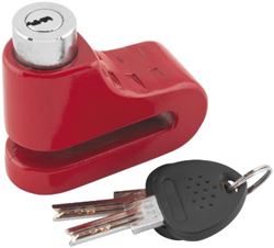 Picture of Bully 1581S-RD Bully Locks 1581S-RD DISC LOCK 5.5MM RED