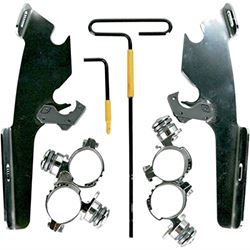 Picture of Memphis Shades MEM8982 Trigger-Lock Mount Kit for Batwing Fairing and Fats/Slim Windshields