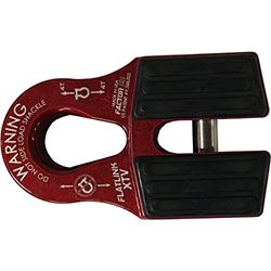 Picture of Factor 55 00070-01 Flatlink Xtv (atv And Utv) Winch Shackle Mount Red