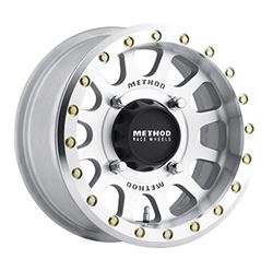 Picture of Method Race Wheels MR40147047343B Mr401 Machined Wheel With Grade 8 Beadlock Bolts (14x7"/4x136mm) 13 Mm Offset
