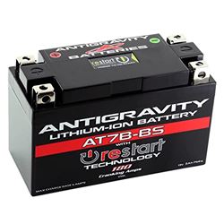 Picture of Antigravity Batteries AG-AT7B-BS-RS Antigravity At7b Performance Lithium Motorcycle Powersport Battery With Built-In Jump Starting, 12v 3.5ah Ducati, Replaces Yt7b