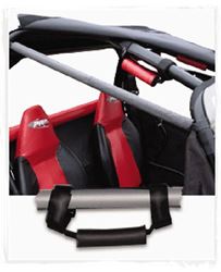Picture of Shock-Pros RZR-GH-BK Rzr Roll Bar Grab Handles Black