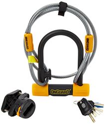 Picture of OnGuard 8012 OnGuard BullDog U-Lock with 4′ Cinch Loop Cable
