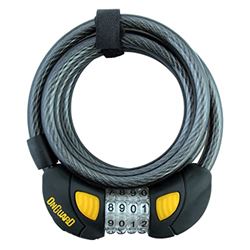 Picture of OnGuard 8031GLO OnGuard Doberman Glo Coil Cable Locks 6′ x .47″