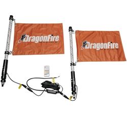 Picture of Dragonfire Racing 522803 2ft Spiral Led Whip Clr Pr