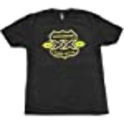 Picture of Quadboss 155386 Qb 20 Year Tee Blk/ylw Lg