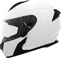 Picture of THH Helmets 646844 T810S Solid Helmet Medium White