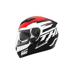 Picture of THH Helmets 646587 THH TS-80 Impulse Helmet (Large) (Black/RED)