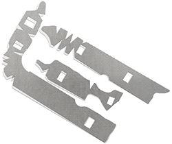 Picture of Design Engineering Dei 901047 Heat Shield Liner Kit Compatible with Harley Davidson FLH, FLT, FLR, V&H Dresser Duals (2009-2016)