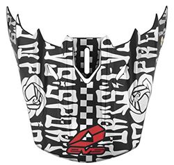 Picture of EVS HE18T5EV-VSTTNM Men's Helmet-2018 T5 Evilution Visor (Matte Titanium, One Size)