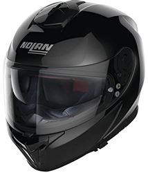 Picture of Nolan N885270330036 N80-8 Solid Motorcycle Helmet Gloss Black XL