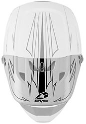 Picture of EVS HE21T3P-VSWH Visor for T3 Pinner Youth Helmets - White