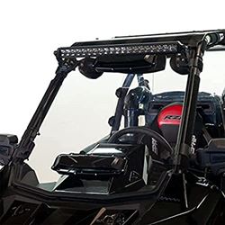 Picture of Seizmik 26096 UTV Versa-Vent Full Front Windshield Compatible with Polaris RZR RS1 2018-2022 UTV Models | Double Hard Coated | Scratch Resistant Poly | Side by Side Accessories