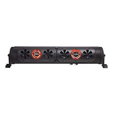 Picture of Bazooka BPB24-G3 24-Inch G3 Bluetooth Party Bar Speaker | 450-watt Max Power | LED Lights | Invitation-Multi-sync Technology | Party Button Pairing | USB Charging | 8 Marine Grade Speakers