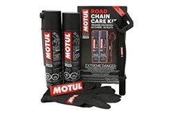 Picture of Motul 109767 Motorcycle Chain Clean Lube Kit C1 C2 Complete MC Care System Road Street
