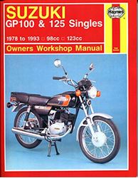 Picture of Haynes M576 Manual 576 SUZ GP100/125 SINGLES