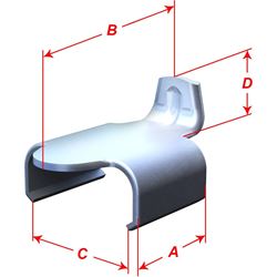 Picture of Camso AFT120113 Track Clip - Replaces Camoplast 012-0103