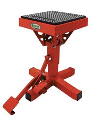 Picture of Motorsport Products 92-4013 Red P12 Adjustable Lift Stand