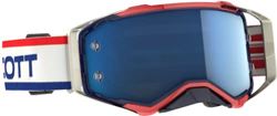 Picture of Scott USA 272821-7433349 Prospect Heritage Unisex-Adult Off-Road Motorcycle Goggles - White/Blue Retro/One Size
