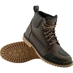 Picture of Speed and Strength 889558 Call To Arms 2.0 Leather Men's Street Motorcycle Boots - Brown/Black / 8