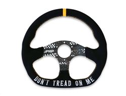 Picture of PRP Seats G248-TR Don’t Tread on Me Comp-R Suede Steering Wheel (D-Shaped)