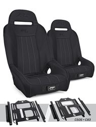 Picture of PRP Seats A5701-PORXP-C50S-201 GT/S.E. Suspension Seats Kit for Polaris RZR 570, 800, 900 (Pair), Black