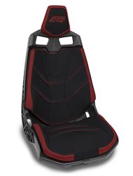 Picture of PRP Seats B002-04 Seat Covers for Can-Am Maverick X3 & Maverick R (Pair), Black and Red