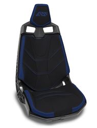 Picture of PRP Seats B002-05 Seat Covers for Can-Am Maverick X3 & Maverick R (Pair), Black and Blue