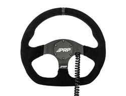 Picture of PRP Seats G250-H Heated Comp-R Suede Steering Wheel, Black