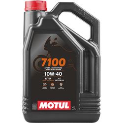 Picture of Motul 104092 7100 Synthetic Oil 10w-40 4-Li