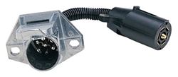 Picture of HOPKINS 47595 Trailer Adapter 7 Rv Blade To 7 Way Pin