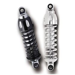 Picture of Progressive Suspension 430-4069C Progressive Suspension Chrome 430 Series Shocks for Sportster
